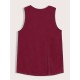 Men'S Casual Crew Neck Tank Top, Polyester Knit Fabric, Regular Fit, Geometric Pattern, with Slight Stretch, for Summer Adult Sleeveless Shirt Men'S Casual Crew Neck Tank Top, Polyester Knit Fabric, Regular Fit, Geometric Pattern, with Slight Stretch, for Summer Adult Sleeveless Shirt