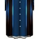 Plus Size Men's Trendy Stripe Print Short Sleeve Button Up Lapel Shirt For Summer Daily, Perfect For Holiday Resort Dress, Stylish Collared Top